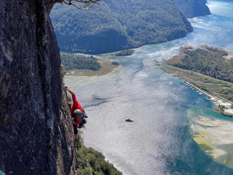 Mile High Club 700m, 22 pitches,26-27 , Airport Wall, Milford Sound