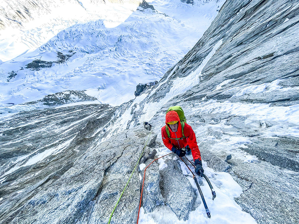 Severní stěna Grand Jorasses za 16 hodin