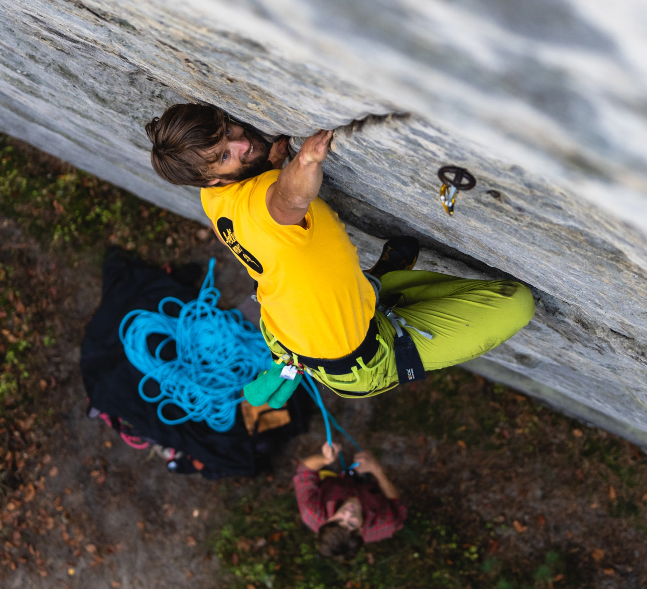 School of fall - 1.episode: How to belay?